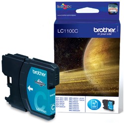 Inktcartridge Brother LC-1100C blauw 1 Stuk