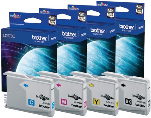 Inktcartridge Brother LC-970BK zwart 1 Stuk-2
