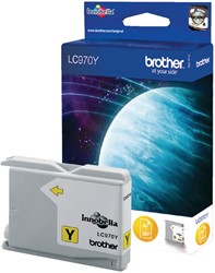 Inktcartridge Brother LC-970Y geel 1 Stuk