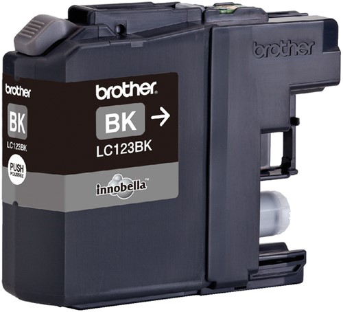 Inktcartridge Brother LC-123BK zwart 1 Stuk-2