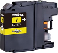 Inktcartridge Brother LC-123Y geel 1 Stuk-2