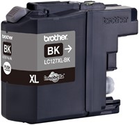 Inktcartridge Brother LC-127XLBK zwart 1 Stuk