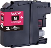Inktcartridge Brother LC-125XLM rood 1 Stuk-2