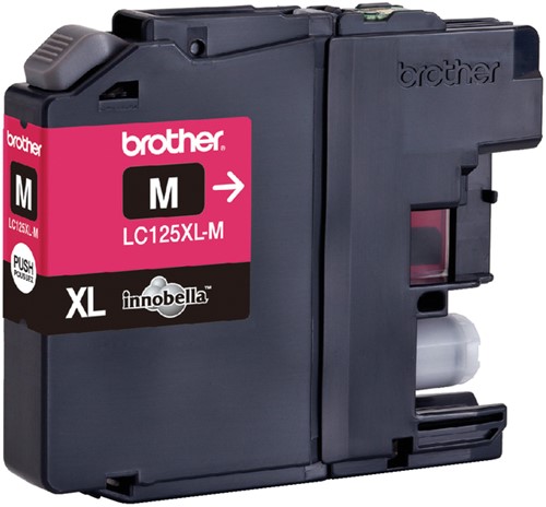Inktcartridge Brother LC-125XLM rood 1 Stuk-2