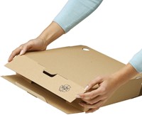 Archiefdoos Loeff filing box 3003 345x250x80mm krt 1 Stuk-2