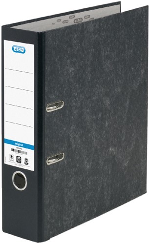 Ordner Elba Smart A4 80mm gewolkt zwart 1 Stuk