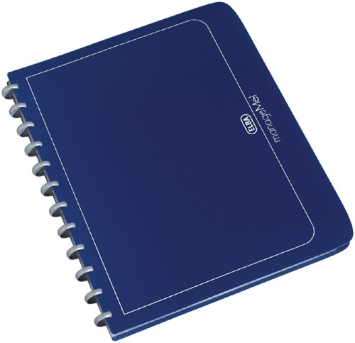 Showalbum Elba Vario Zipp A4 25tas dblauw 1 Stuk