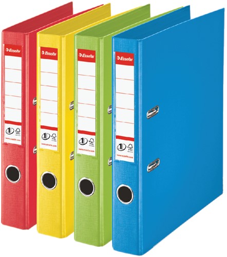 Ordner Esselte No.1 Power VIVIDA 50mm 30% gerecycled PP folie groen-2