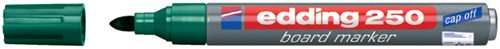 Whiteboardmarker edding 250 rond 1.5-3mm groen 1 Stuk