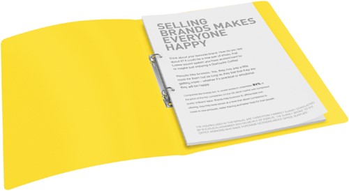 Ringband Ess VIV A4 2-rings O-mech16mm PP assorti 1 Stuk-2