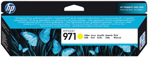 Inktcartridge HP CN624AE 971 geel 1 Stuk