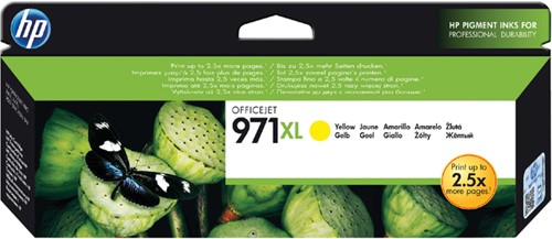 Inktcartridge HP CN628AE 971XL geel 1 Stuk