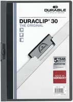 Klemmap Durable Duraclip A4 3mm 30v dgs 1 Stuk