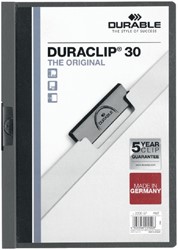 Klemmap Durable Duraclip A4 3mm 30v dgs 1 Stuk