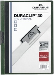 Klemmap Durable Duraclip A4 3mm 30v dgn 1 Stuk