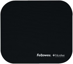 Muismat Fellowes microban antibacterieel zwart 1 Stuk