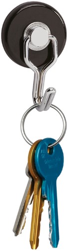 Magneet met haak MAUL Ø35mm trekkracht 5kg metaal 2 Stuk-3