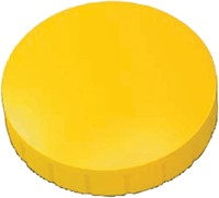 Magneet MAUL Solid 32mm 800gr geel 10 Stuk