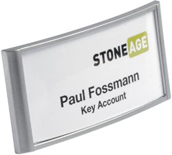 Badge Durable 8540 classic magneet 30x65mm zgs 1 Stuk