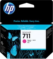 Inktcartridge HP CZ131A 711 rood 1 Stuk