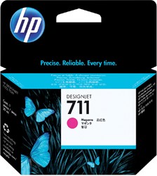Inktcartridge HP CZ131A 711 rood 1 Stuk