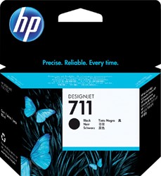 Inktcartridge HP CZ133A 711XL zwart 1 Stuk