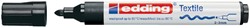 Textielmarker edding 4500 rond 2-3mm zwart 1 Stuk