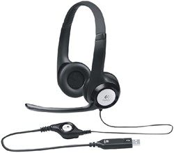 Headset Logitech H390 USB zwart 1 Stuk