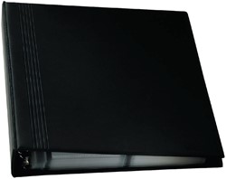 Visitekaartmap Sigel 400krt 90x58mm zwart 1 Stuk