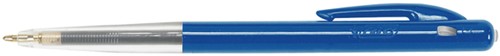 Balpen Bic M10 medium blauw in tubo verpakking-2