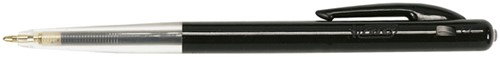 Balpen Bic M10 medium zwart doos à 90+10 gratis-2