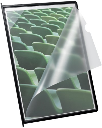 Infotas Djois Flex-O-Frame met pen A4 zw 1 Stuk