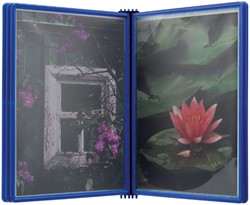 Wandelement Djois Flex-O-Frame A4 met 5 tas bl 1 Stuk