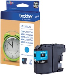 Inktcartridge Brother LC-125XLC blauw 1 Stuk