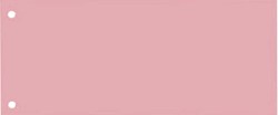 Scheidingsstrook Oxford smal 240x105mm 190gr roze 100 stuks