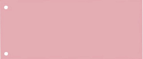 Scheidingsstrook Oxford smal 240x105mm 190gr roze 100 stuks