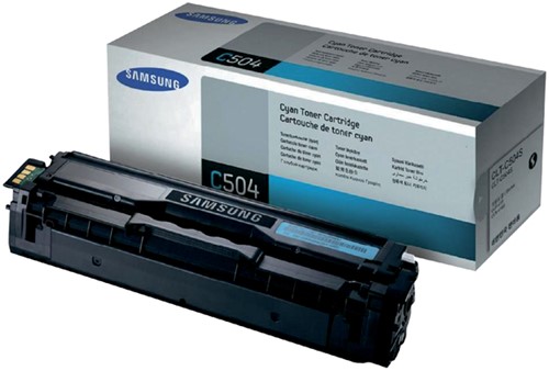 Tonercartridge Sam/hp CLT-C504S blauw 1 Stuk