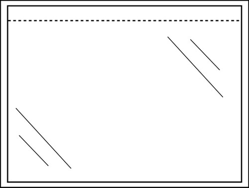 Paklijstenvelop CleverPack zelfklevend onbedrukt 165x112mm pak à 100st