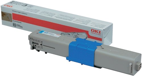 Toner Oki 44973535 blauw 1 Stuk