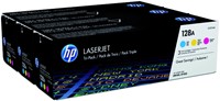 Tonercartridge HP CF371AM 128A 3 kleuren 3 Stuk