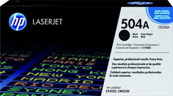 Tonercartridge HP CE250A 504A zwart 1 Stuk