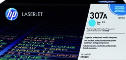 Tonercartridge HP CE741A 307A blauw 1 Stuk