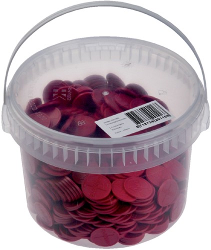 Consumptiemunt Combicraft rood 750st 750 Stuk-2