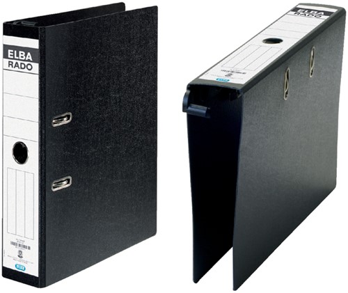 Hangordner Elba Rado 75mm karton zwart 1 Stuk-2