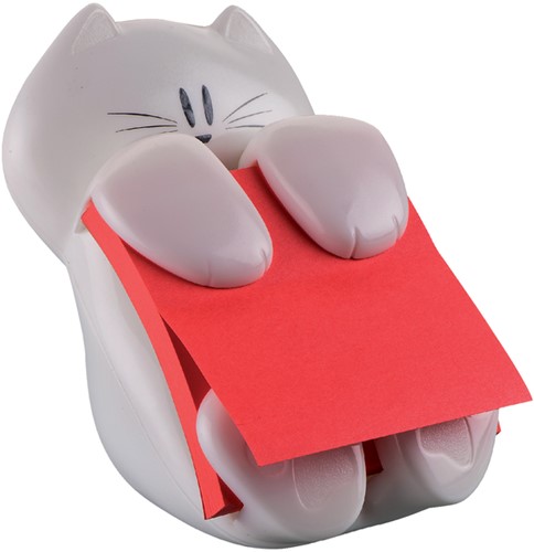Memoblokdispenser Post-it Z-Notes Kat 76x76mm incl notes roze