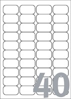 Etiket Avery J8654-25 45.7x25.4mm wit 1000 stuks-3