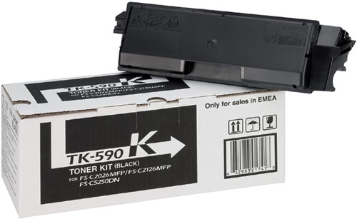 Toner Kyocera TK-590K zwart 1 Stuk