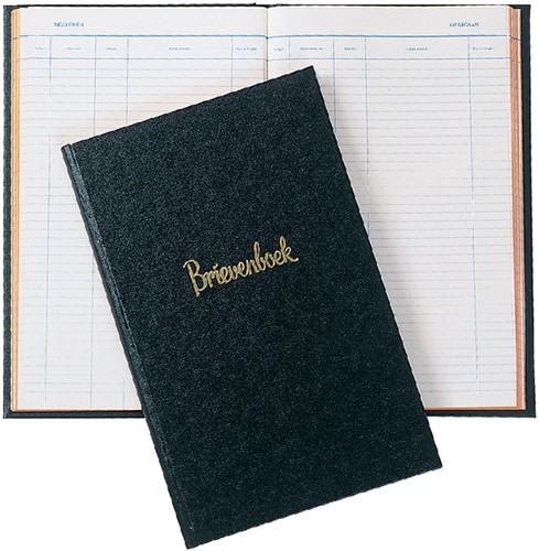 Register correspondentieboek Djois Atl klassiek zw 1 Stuk