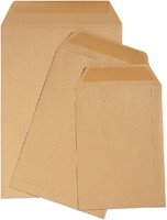 Envelop Quantore akte EC4 240x340 100gr bruinkraft 250 Stuk-2
