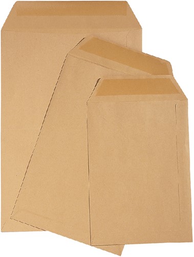Envelop loonzak Quantore 65x105 70gr bruin 1000 Stuk